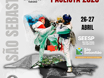 São Sebastião sedia a 4ª etapa do Campeonato Paulista de Taekwondo com mais de 300 atletas
