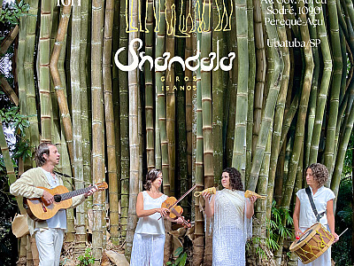 Grupo Shandala celebra 15 anos com show gratuito em Ubatuba