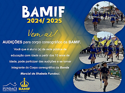 Fundaci abre audição para 27 vagas do Corpo Coreográfico da Banda Marcial de Ihabela (BAMIF)