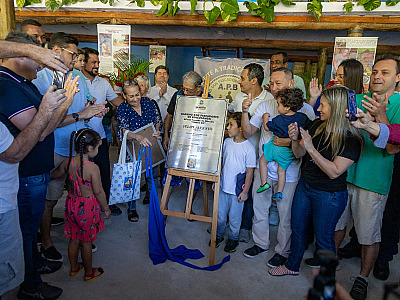 Prefeitura inaugura Rancho dos Pescadores ‘Gilmar Furtado de Oliveira – Mestre Gil’ na Praia Boiçucanga
