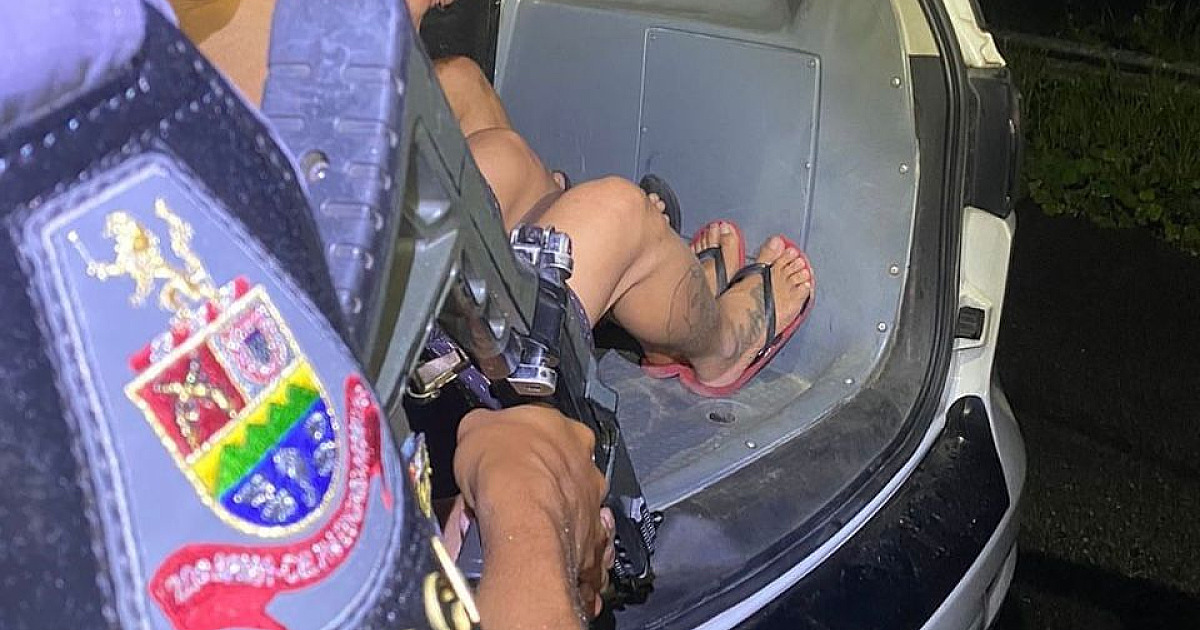 Bandido bom é bandido preso: PM prende 2 por descumprir regras da “saidinha” em Caraguatatuba
