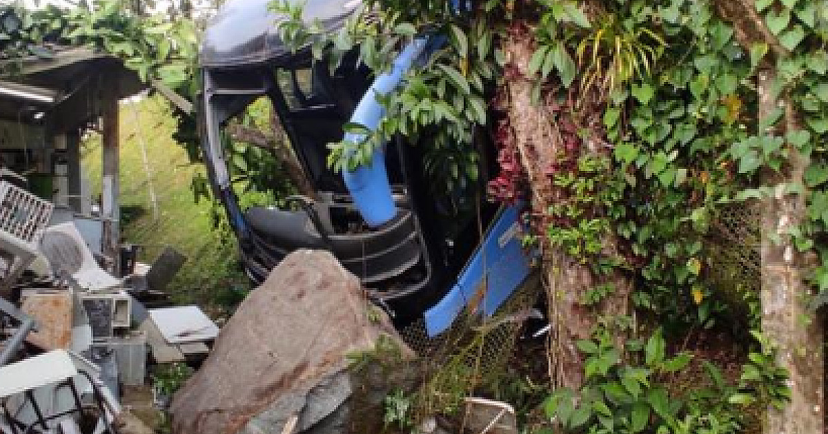 Passageiros relatam terror durante acidente com ônibus da Viação Útil que saiu de São Sebastião para o Rio