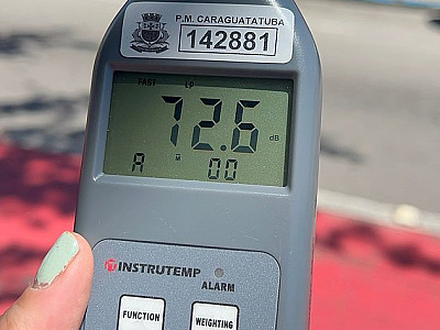 Loja é autuada por excesso de ruído em Caraguatatuba