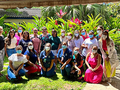 Programa Melhor em Casa de Ilhabela promove ação de confraternização com pacientes oncológicos