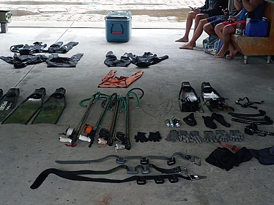 “Pescadores de elite” são detidos no Parque da Ilha Anchieta em Ubatuba