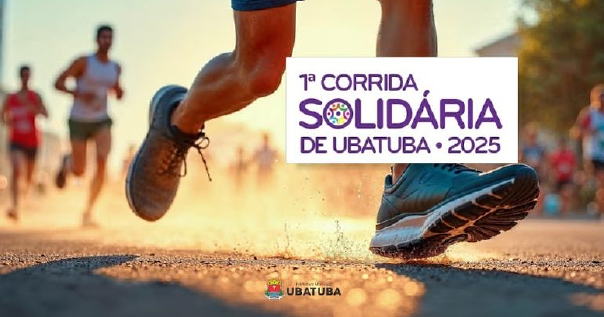 Corrida em Ubatuba alia esporte e solidariedade