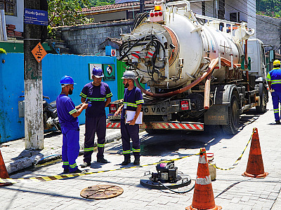 Prefeitura participa de ações da Sabesp para regularização do sistema de esgoto em Vila Sahy e Juquehy