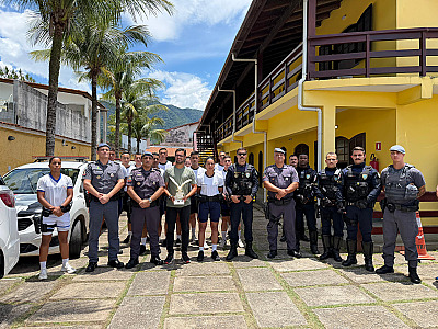 São Sebastião se torna pioneira ao contar com a presença de cadetes do Barro Branco e receber homenagem da Polícia Militar