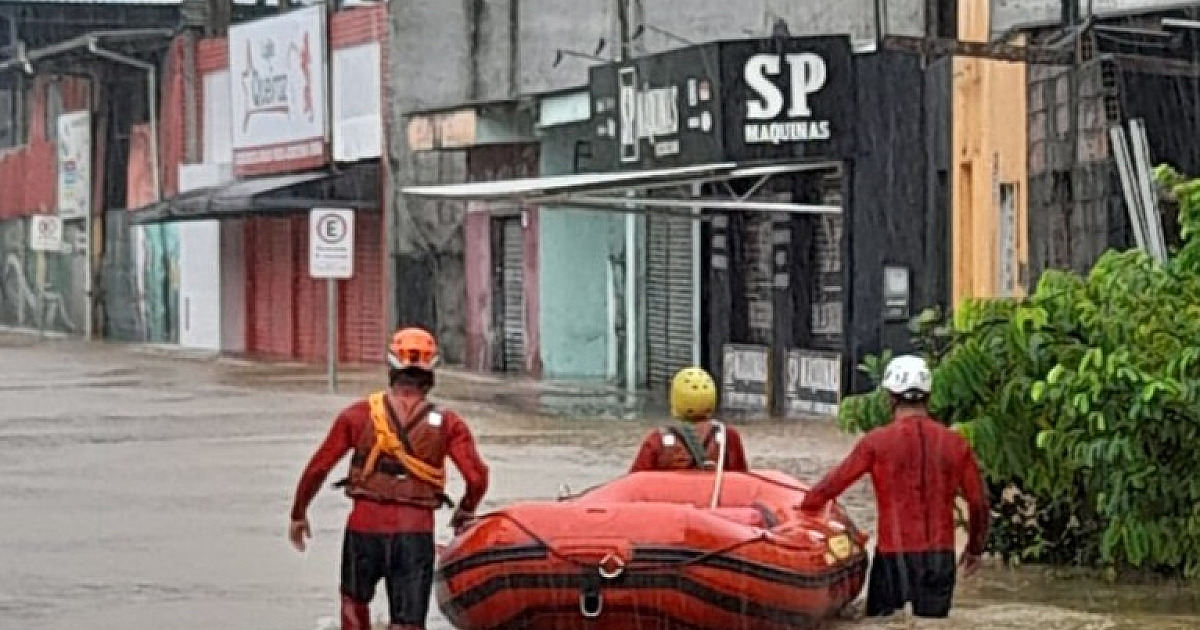 Ubatuba está em estado de atenção devido à chuva constante