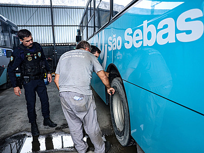 Comissão de Transporte fiscaliza ônibus urbanos e reforça segurança dos usuários em São Sebastião