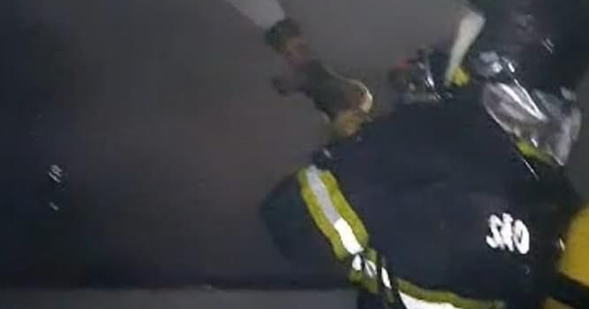 Por sorte, casal escapa de incêndio dentro de casa em Ilhabela