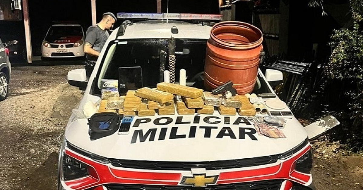 Polícia Militar prende homem por tráfico de drogas em Ubatuba
