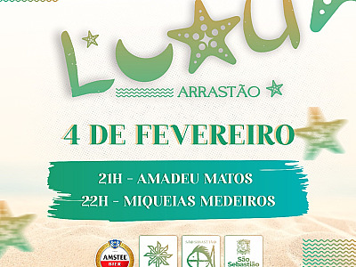 Prefeitura de São Sebastião realiza 2ª edição do Luau Arrastão neste sábado (4)