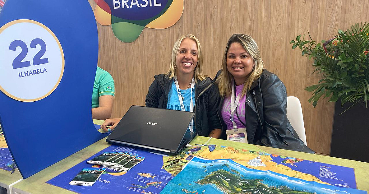 Ilhabela marca presença na Feira de Turismo ANATO 2025 na Colômbia