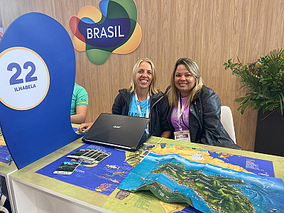 Ilhabela marca presença na Feira de Turismo ANATO 2025 na Colômbia