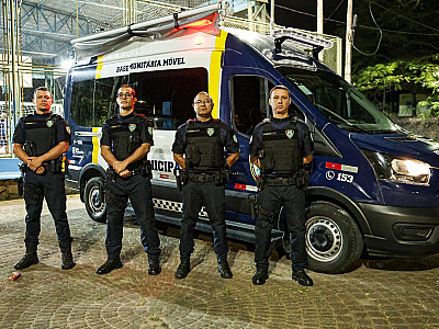 Polícia Municipal de São Sebastião recebe primeira base comunitária móvel da região