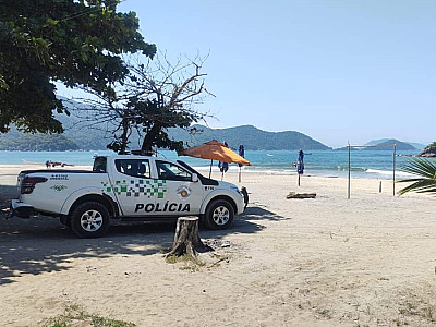 Polícia Ambiental prende procurado na Praia dos Castelhanos em Ilhabela