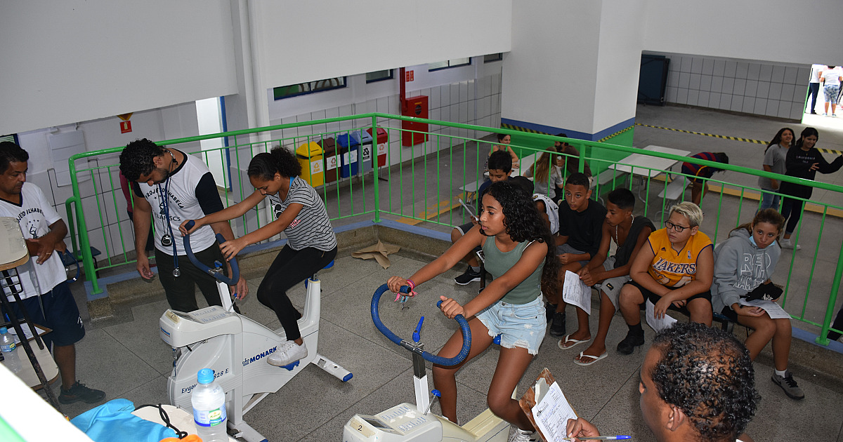 Em Ilhabela, E.M Eva Esperança recebe teste da bicicleta neste sábado,
