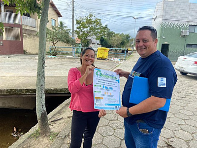 No Dia de Combate à Poluição, Prefeitura de São Sebastião realiza ação de educação ambiental na região central