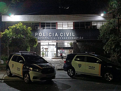 Homem com mandado de prisão em aberto é detido pela Polícia Municipal em São Sebastião