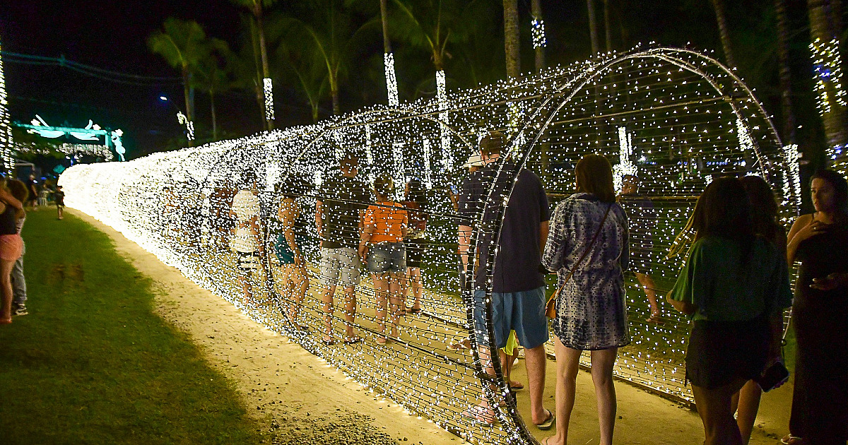 Projeto Natal Luz é sucesso em Ilhabela