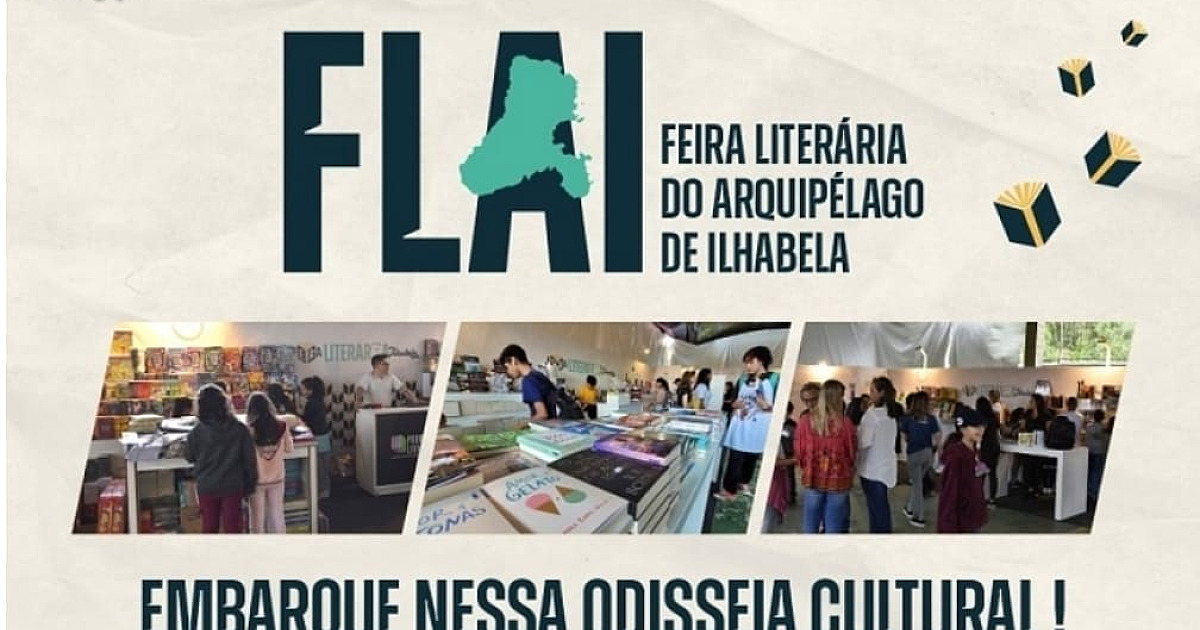 Feira Literária de Ilhabela começa em novembro
