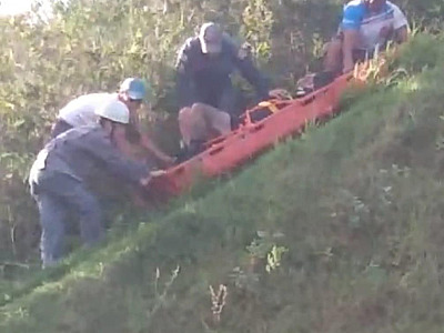 Sorte: Piloto sofre acidente de paraglider e sai ileso em Caraguatatuba
