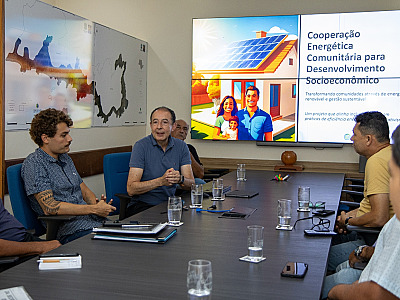 Reinaldinho e EDP definem diretrizes para implantação de projeto piloto de cooperação energética comunitária