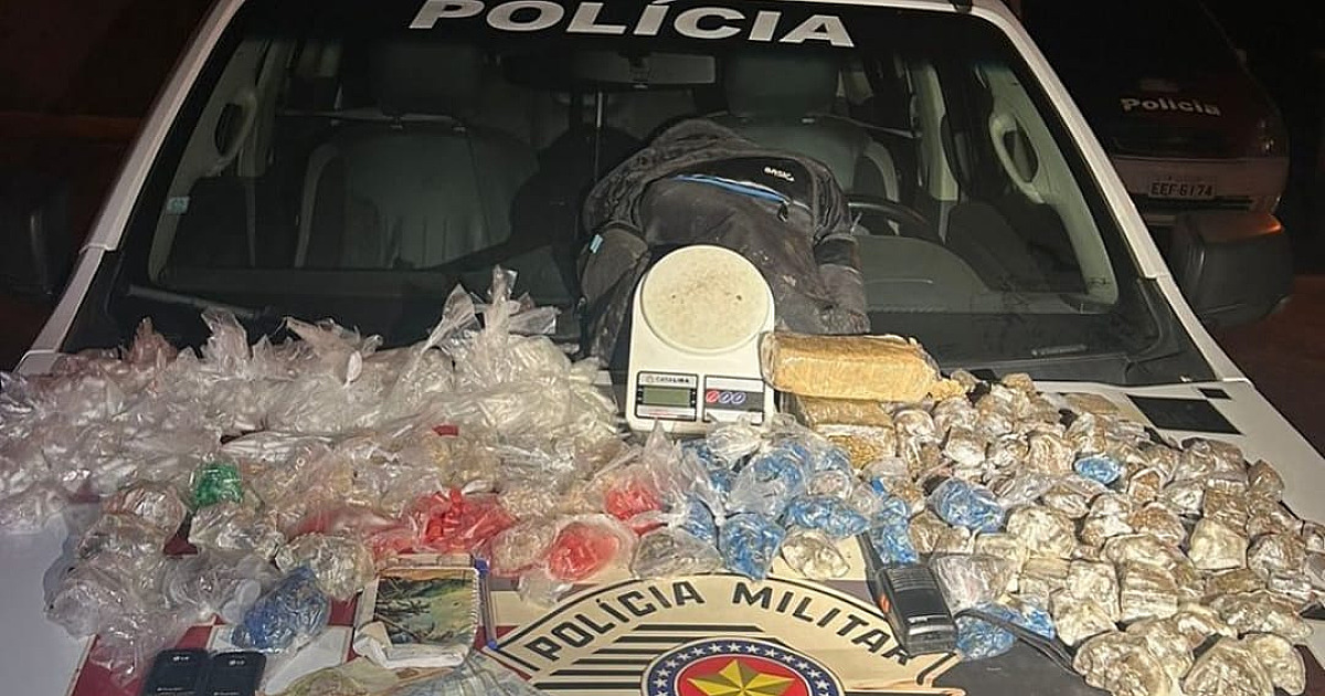 PM prende traficante "rei" da cocaína e do crack em Ubatuba