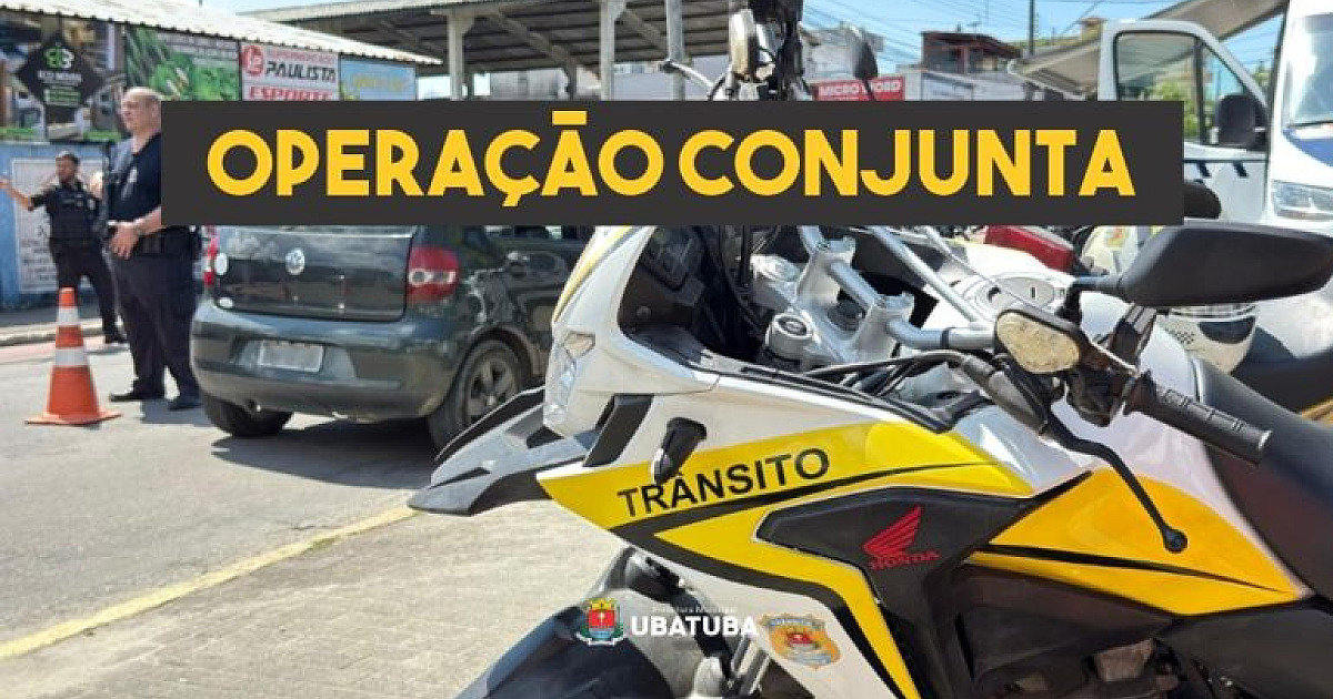 Operação conjunta promove blitz em frente ao Ginásio Tubão