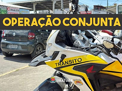 Operação conjunta promove blitz em frente ao Ginásio Tubão
