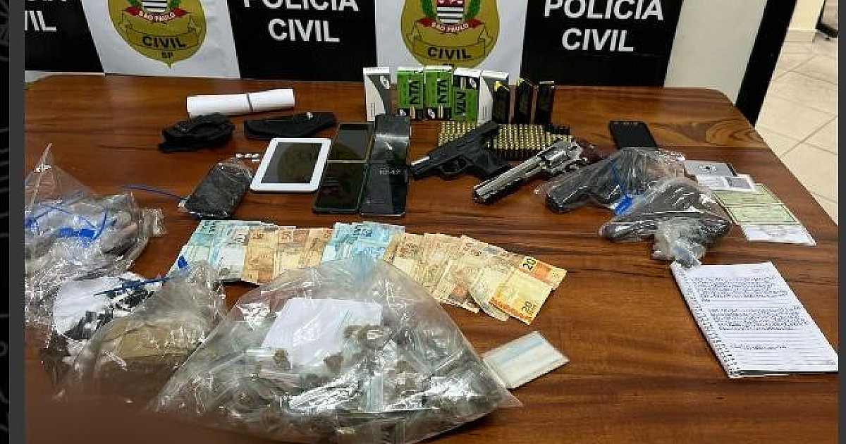 Operação Arce prende 5 e apreende armas, drogas e cigarros contrabandeados em Ubatuba