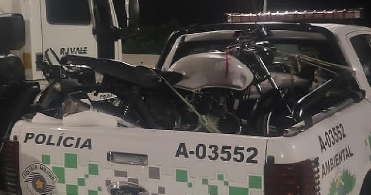 Furtada em 2021, moto é recuperada em Caraguá; ladrão fugiu