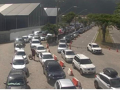 Travessia já registra fila recorde neste início do ano