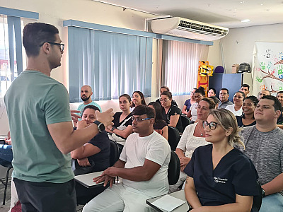 Vice-prefeito de São Sebastião e secretário de Saúde, Reinaldinho recebe novos funcionários do Hospital das Clínicas de São Sebastião