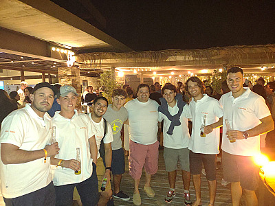 Velejadores da classe oceano comemoram início da 49ª SVI no Yacht Club Ilhabela