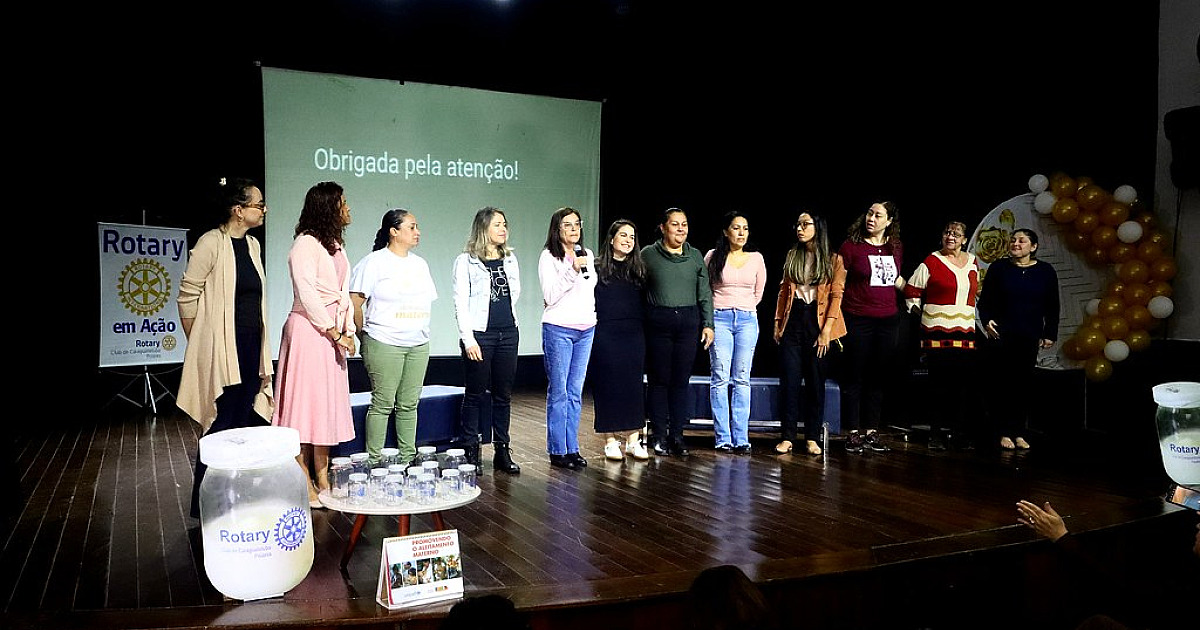 Aleitamento Materno e sustentabilidade são temas de palestra para profissionais e estudantes da área da saúde em Caraguatatuba