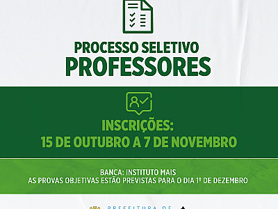 Prefeitura de Ilhabela abre Processo Seletivo para contratação temporária de professores