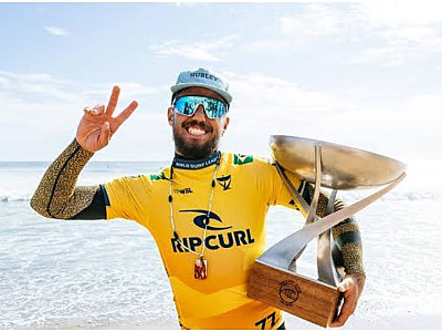 Com líder do ranking mundial, Brasil confirma favoritismo e terá 10 surfistas na temporada 2024 da WSL