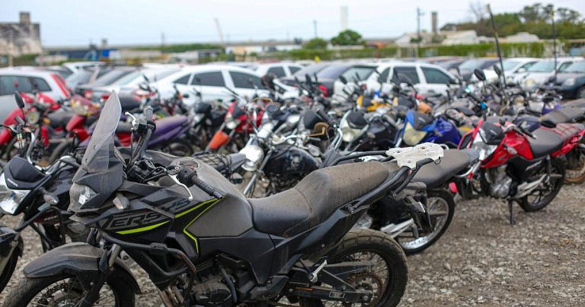 Leilão do Detran-SP em São Sebastião tem moto a partir de R$ 200 e carro a R$ 550