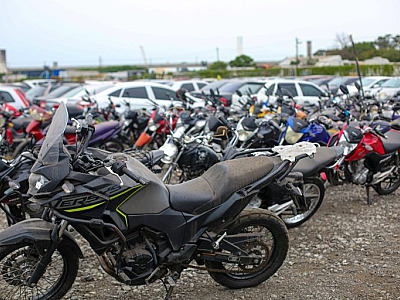 Leilão do Detran-SP em São Sebastião tem moto a partir de R$ 200 e carro a R$ 550