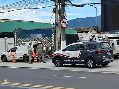 Polícia descobre furto de energia em academia de São Sebastião