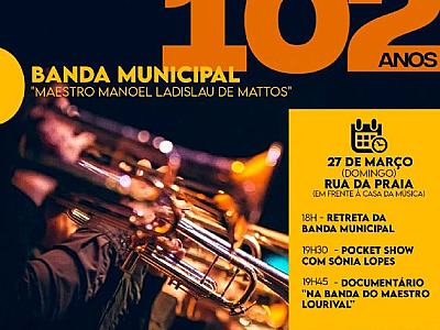 Apresentação da Banda Municipal “Maestro Manoel Ladislau de Mattos” é retomada neste domingo (27)