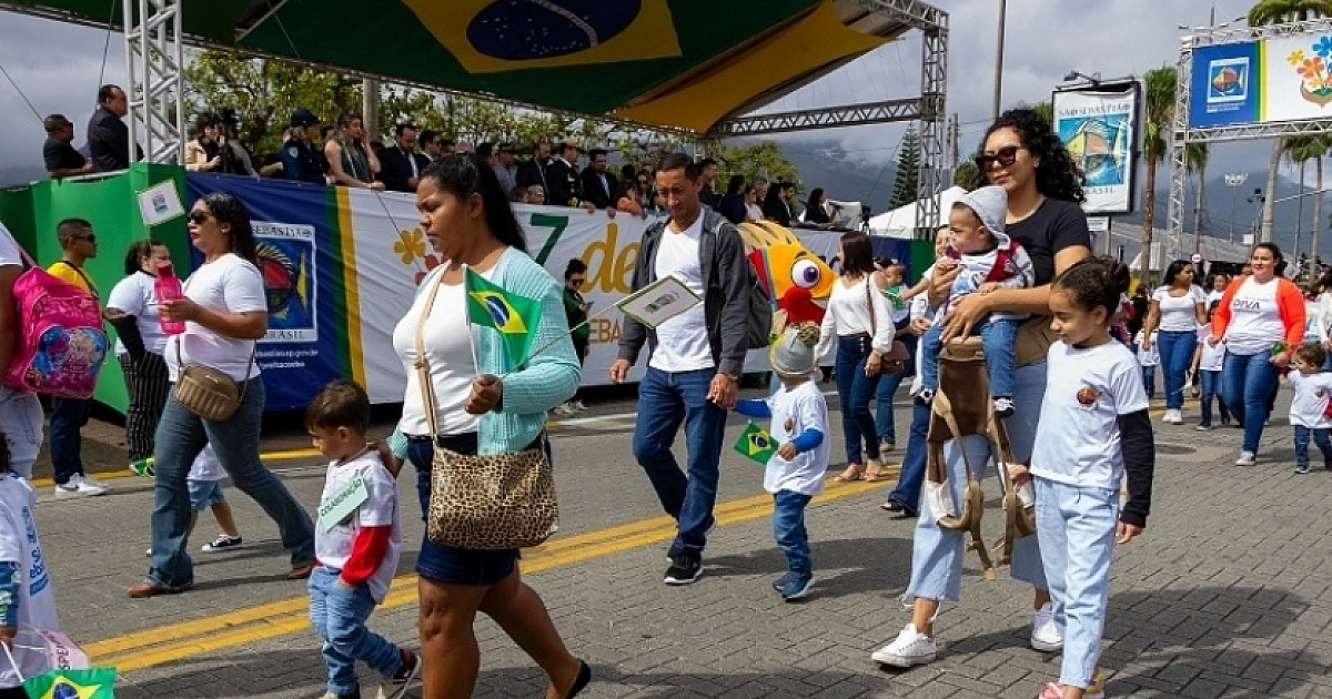 São Sebastião celebra o 7 de setembro com Desfile Cívico-Militar
