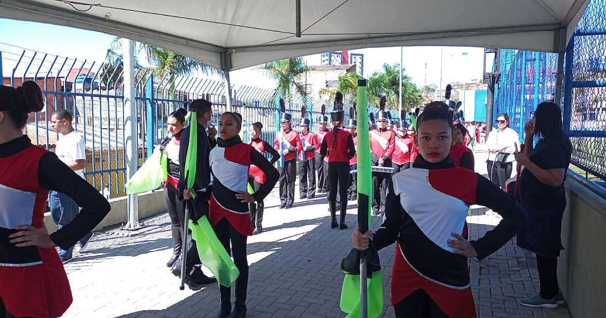 EM Prof.ª Luiza Helena de Barros é pentacampeã do Campeonato Estadual de Fanfarras e Bandas