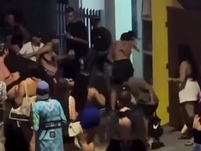 Tumulto e brigas marcam 'fluxo' após bloco de Carnaval em Ubatuba