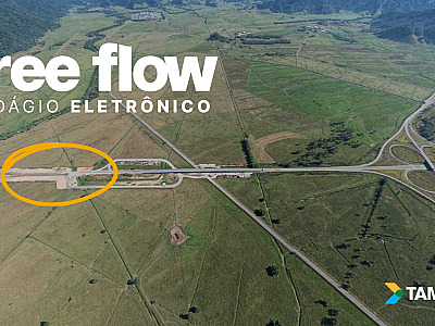 Concessionária alerta que o não pagamento da tarifa “Free Flow – Pedágio Eletrônico” gera multa de 5 pontos na CNH