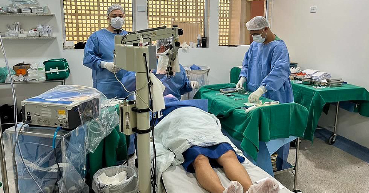 São Sebastião realiza 60 cirurgias de catarata em mutirão nesta quinta-feira (2)