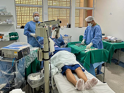 São Sebastião realiza 60 cirurgias de catarata em mutirão nesta quinta-feira (2)
