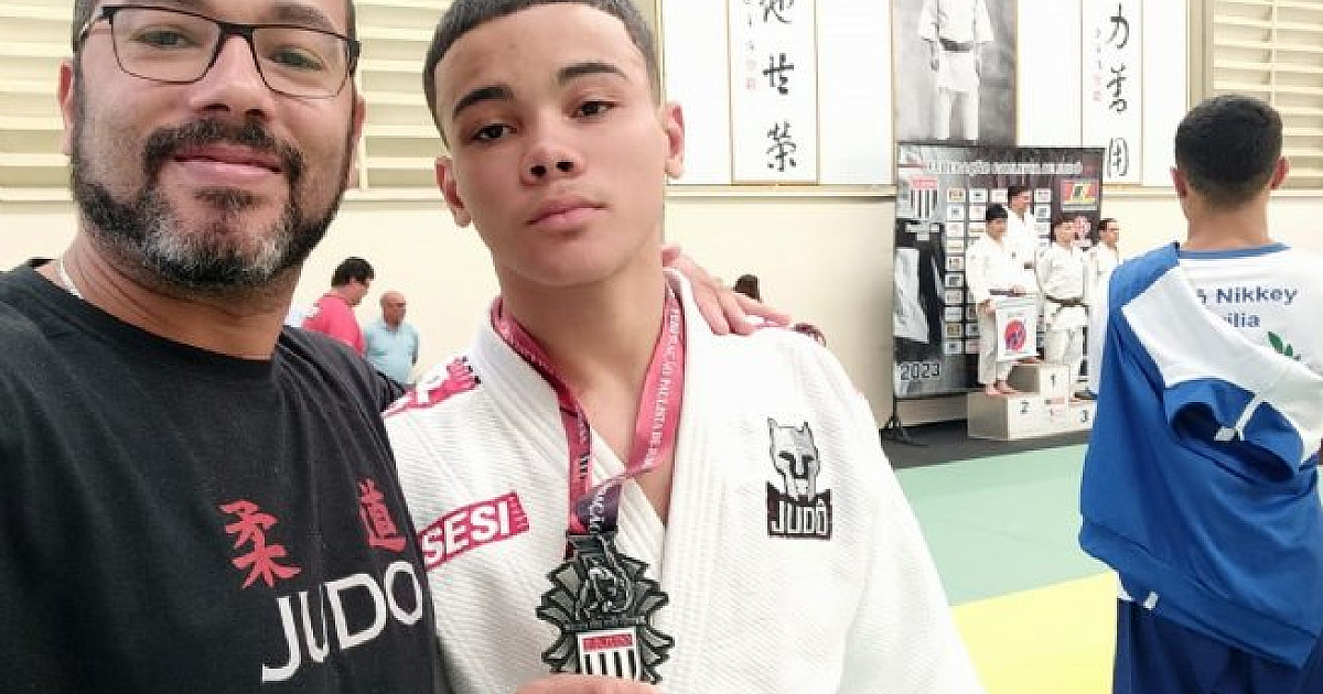 Judoca sebastianense é vice-campeão da fase inter-regional paulista de judô